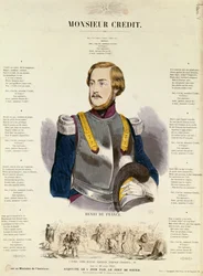 Monsieur Credit, Franse royalistische propaganda ter verheerlijking van Henri Charles Ferdinand Marie Dieudonne de France, Duc de Bordeaux, Comte de Chambord